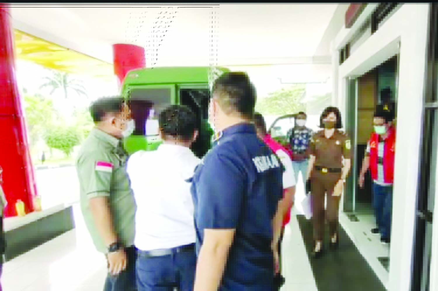 4 Tersangka Kasus Lampu Hias Ditahan Kejari Talaud